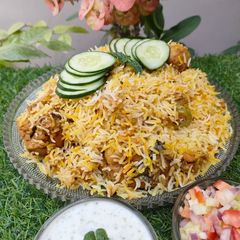 Chicken Biryani 😋😋 A picture of Chicken Biryani 😋😋.