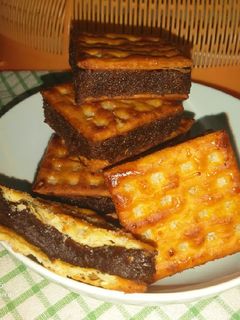 Foto resep Sandwich gabin vla coklat susu (ekonomis)