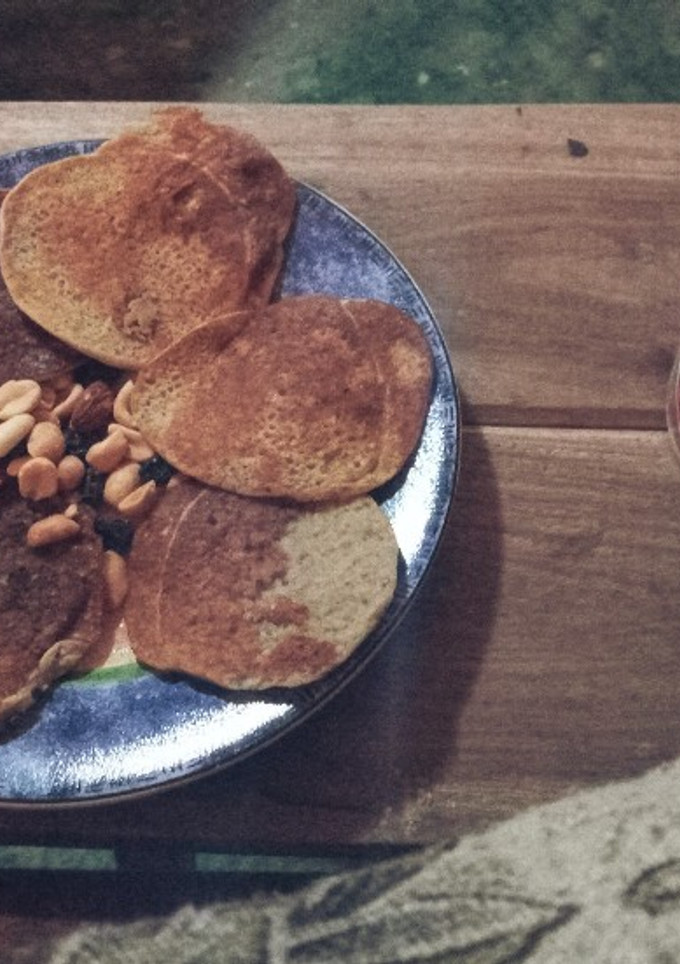 Una foto de Panqueques -veganos-