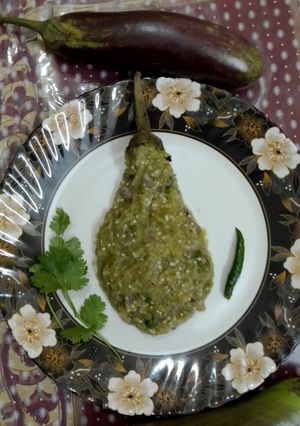 বেগুন ভর্তা (Begun Vorta recipe in Bengali) রেসিপির প্রধান ছবি