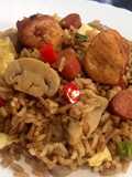 Arroz chaufa de pollo 🥡🥢