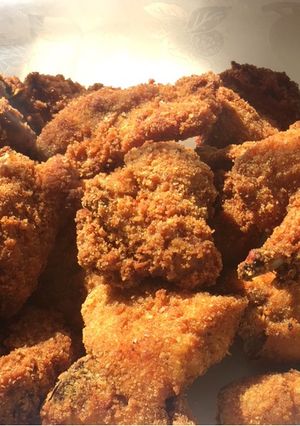 A picture of Fried Chicken - deep fry#AuthorMarathon #4weekschallenge.