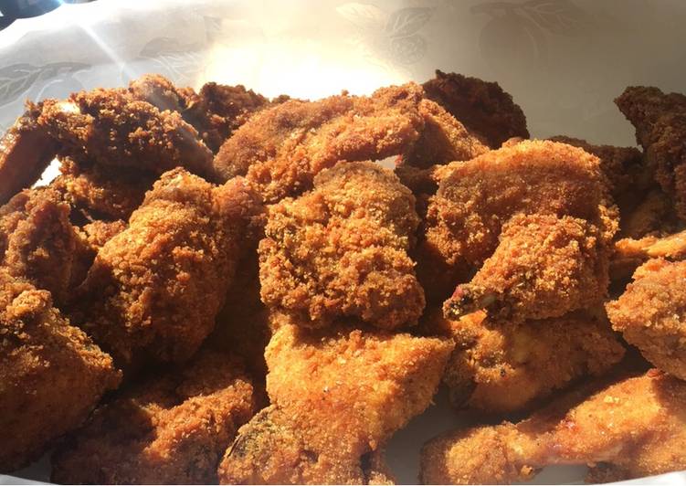 Easiest Way to Make Any-night-of-the-week Fried Chicken - deep fry #AuthorMarathon  #4weekschallenge