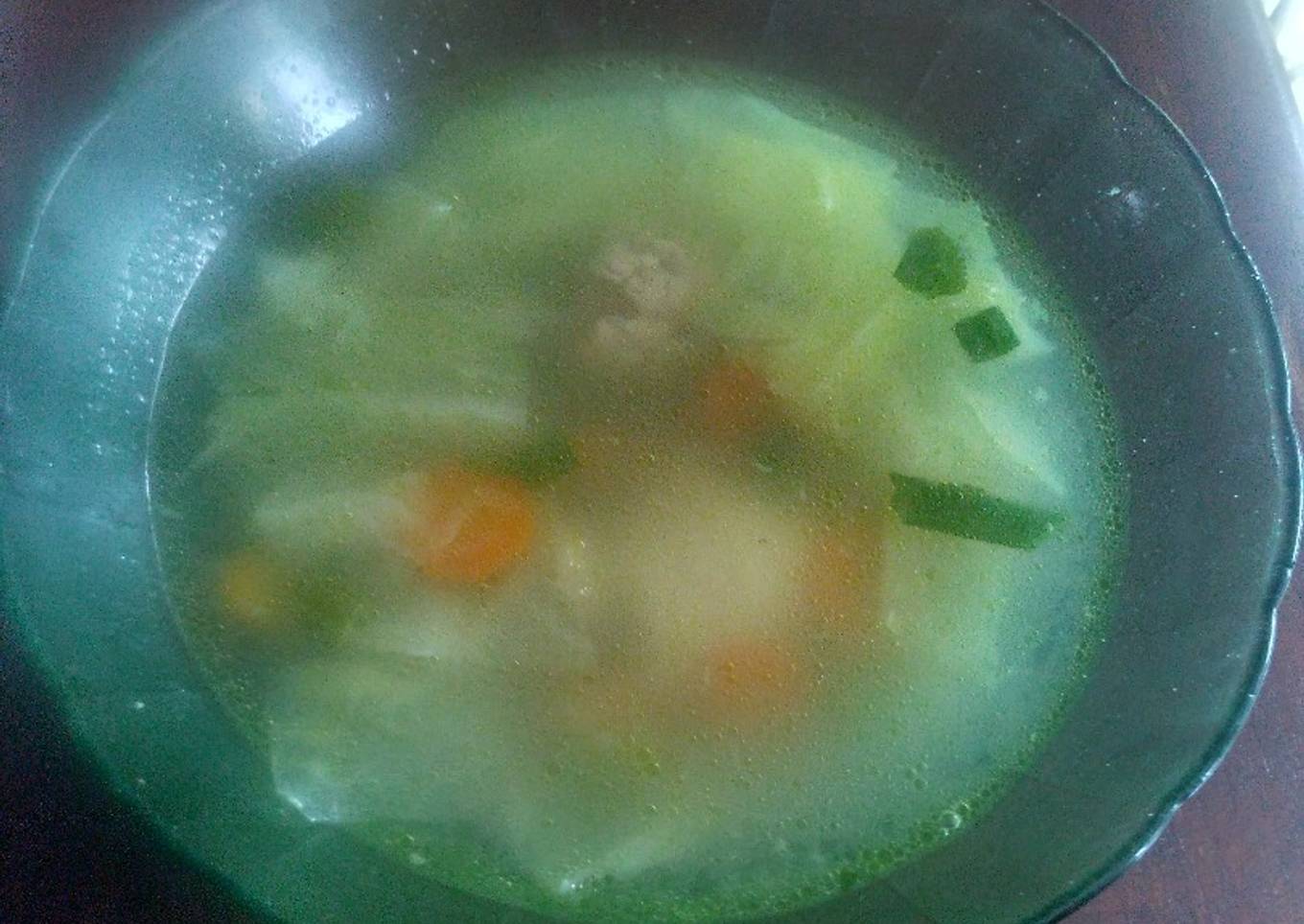 Sop ayam simple