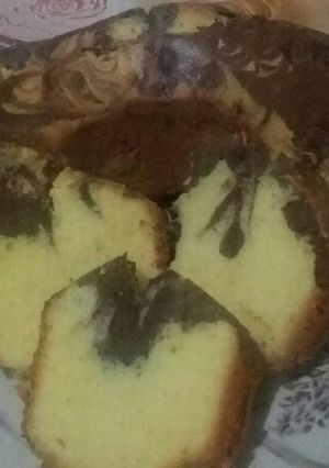 Foto resep Simple Marmer Cake
