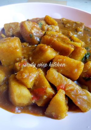 A picture of Yam Porridge.