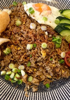 A picture of Nasi Goreng.