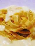 Tagliatelle con cavolfiore e fonduta