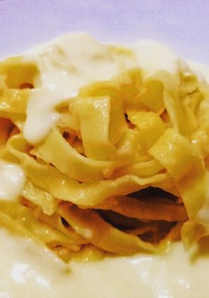 Foto di Tagliatelle con cavolfiore e fonduta