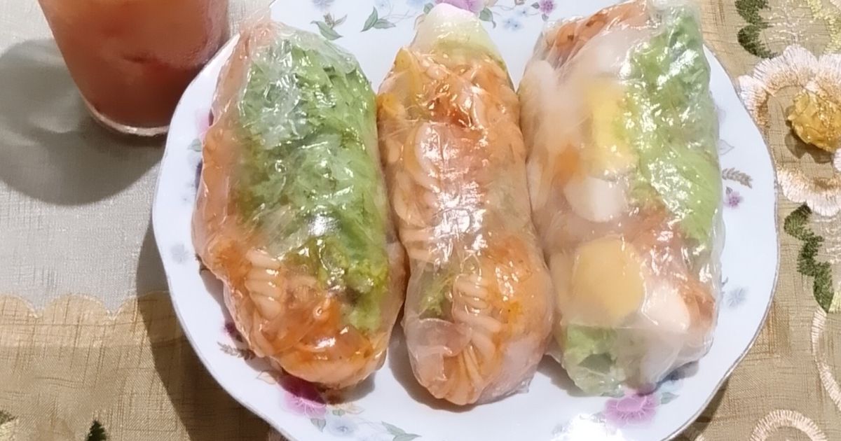 Macaroni Spring Roll