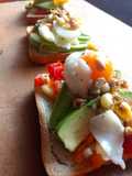 Tostadita de huevo