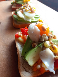 Una foto de Tostadita de huevo
