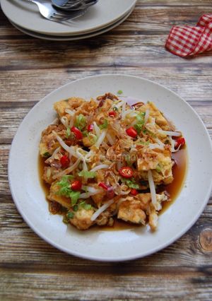 Foto resep Dadar Tahu,yummy👍🏻