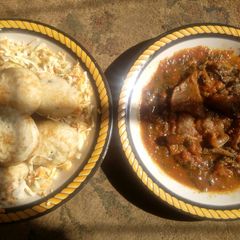 A picture of Massa da miyan taushe.