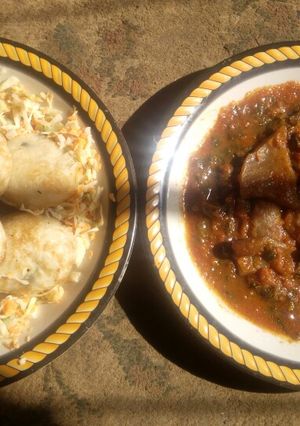 A picture of Massa da miyan taushe.