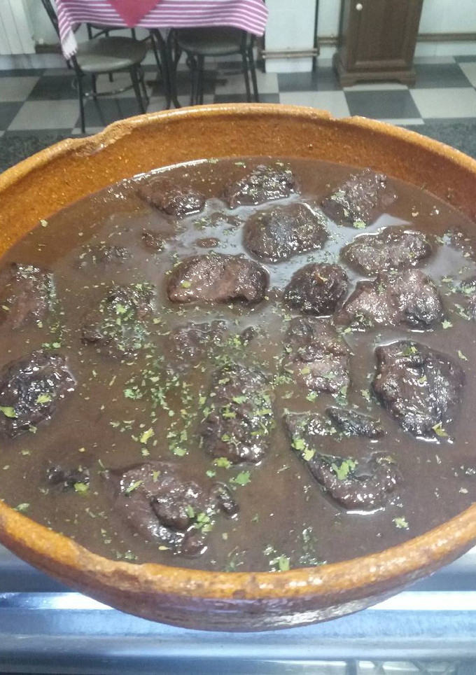 Una foto de Carrilleras dulces al vino tinto