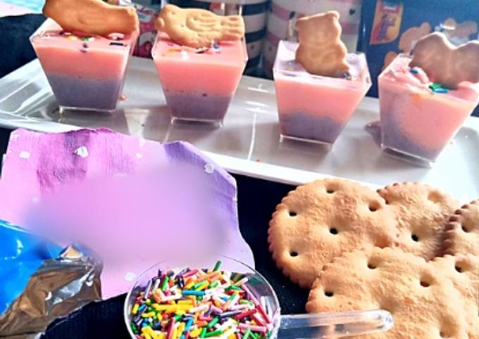 Recipe of Perfect Creamy shots🍓🫐