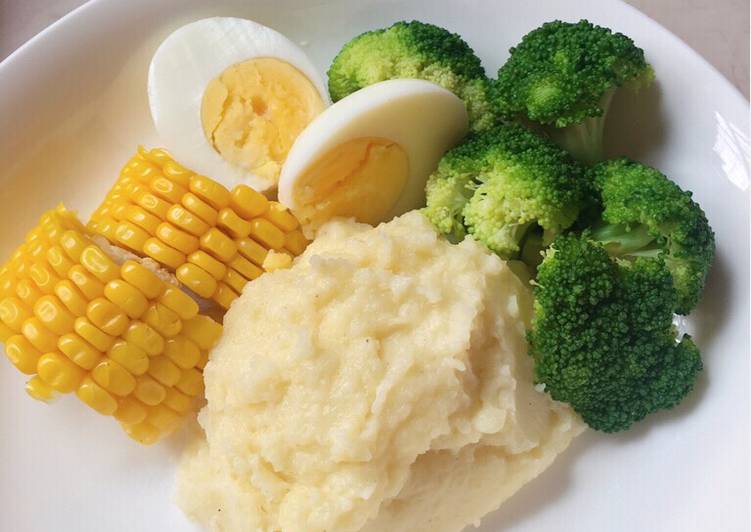 Resep Mashed potato (healthy b’fast) Anti Gagal