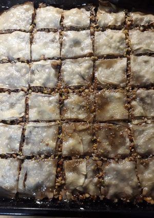 Una foto de Baklava