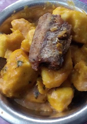 A picture of Porridge yam.