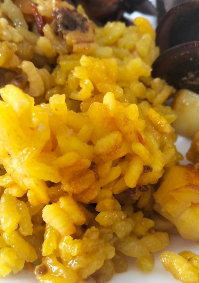 Una foto de Paella de la senyoreta