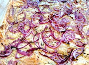 Foto di Tarte tatin alla cipolla rossa