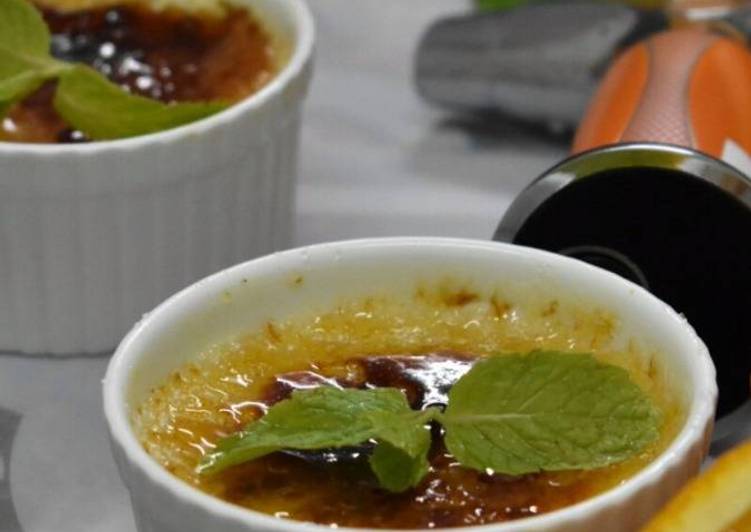 Resepi Crème Brûlèe Oren yang Sedap