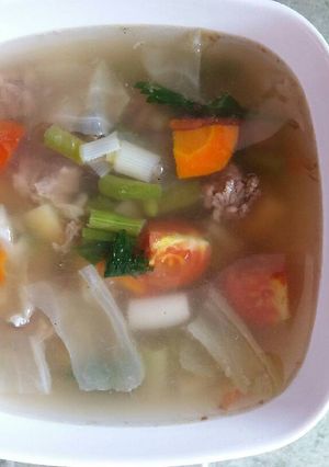 Foto resep Sup iga & daging