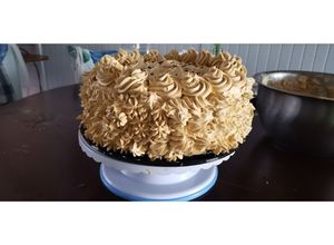 Una foto de Torta de Lúcuma
