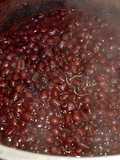 Zenzai Made in a Pressure Cooker