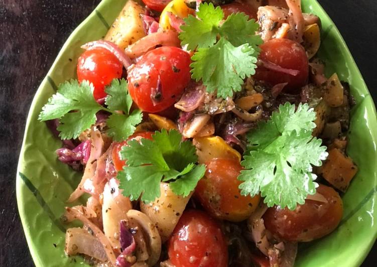 Roasted/Baked Veggies Salad 🥗💁🏻‍♀️😍