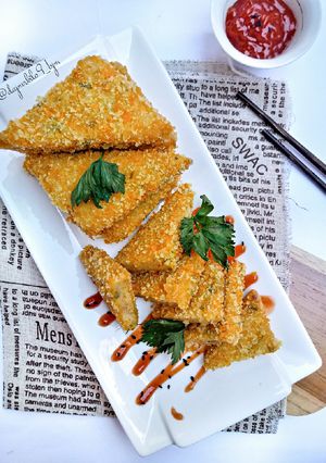 Foto resep Nugget Ayam Okara (ampas sari kedelai)
