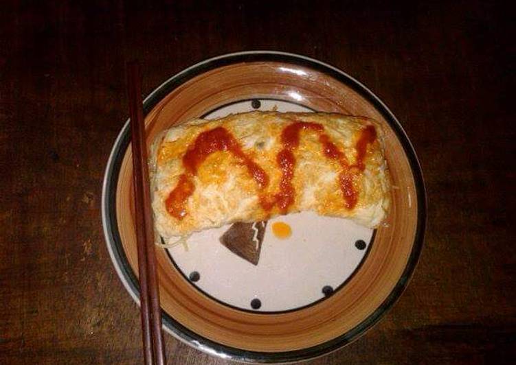Recipe of Homemade Noodles in wrapped Omellets Cooking Basics for Newbies