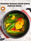 Tenggiri Masak Asam Rebus Dengan Bendi