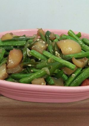 Foto resep Kikil Tumis Buncis