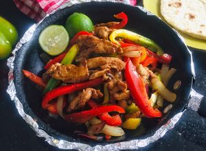 Foto resep Chicken Fajitas ft Tortilla