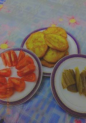 عکسی از دستور کوکو سیب زمینی (توضیحات رو نگاه کن)🥑🌚