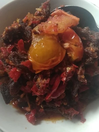 Cara Mudah Membuat Resep Dendeng sapi balado yang Lezat Sekali