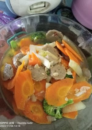 Foto resep Tumis wortel brokoli bakso