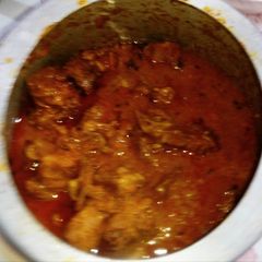 A picture of Goat Meat Curry.