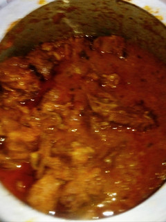 A picture of Goat Meat Curry.