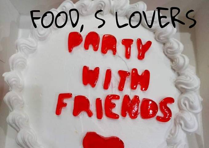 Recipe of Speedy Vanilla cream cake