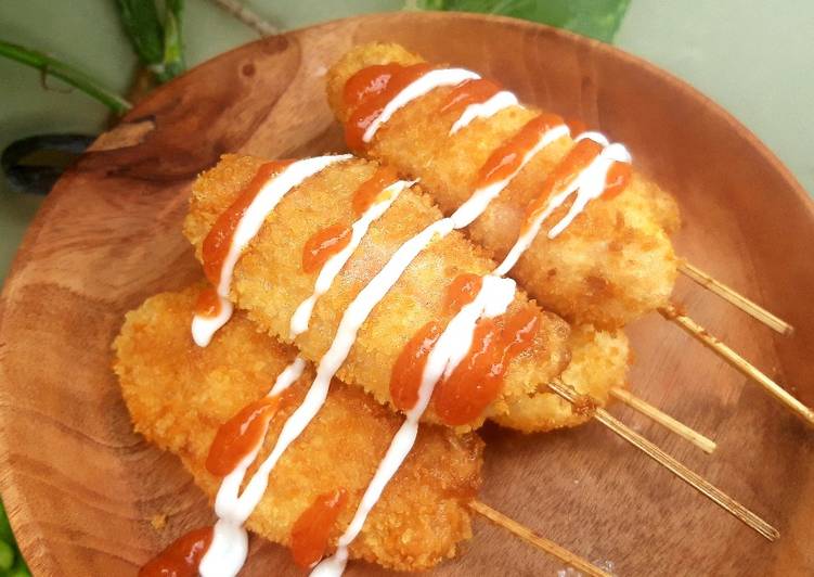 Resep Corndog hits Anti Gagal