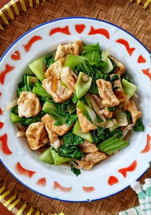Foto resep Tumis Pokcoy Tahu Saus Tiram