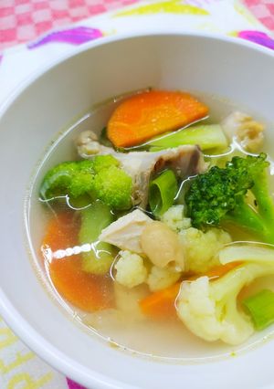 Foto resep 💚 Sup Ayam Brokoli~