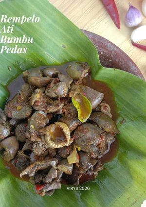 Foto resep Rempelo Ati Bumbu Pedas