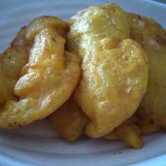 A picture of Pisang goreng wijen.