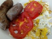 A picture of english breakfast