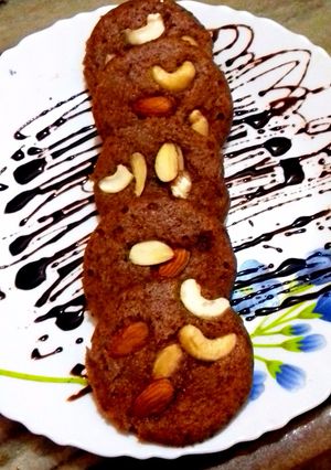 A picture of Choco idli cakes.