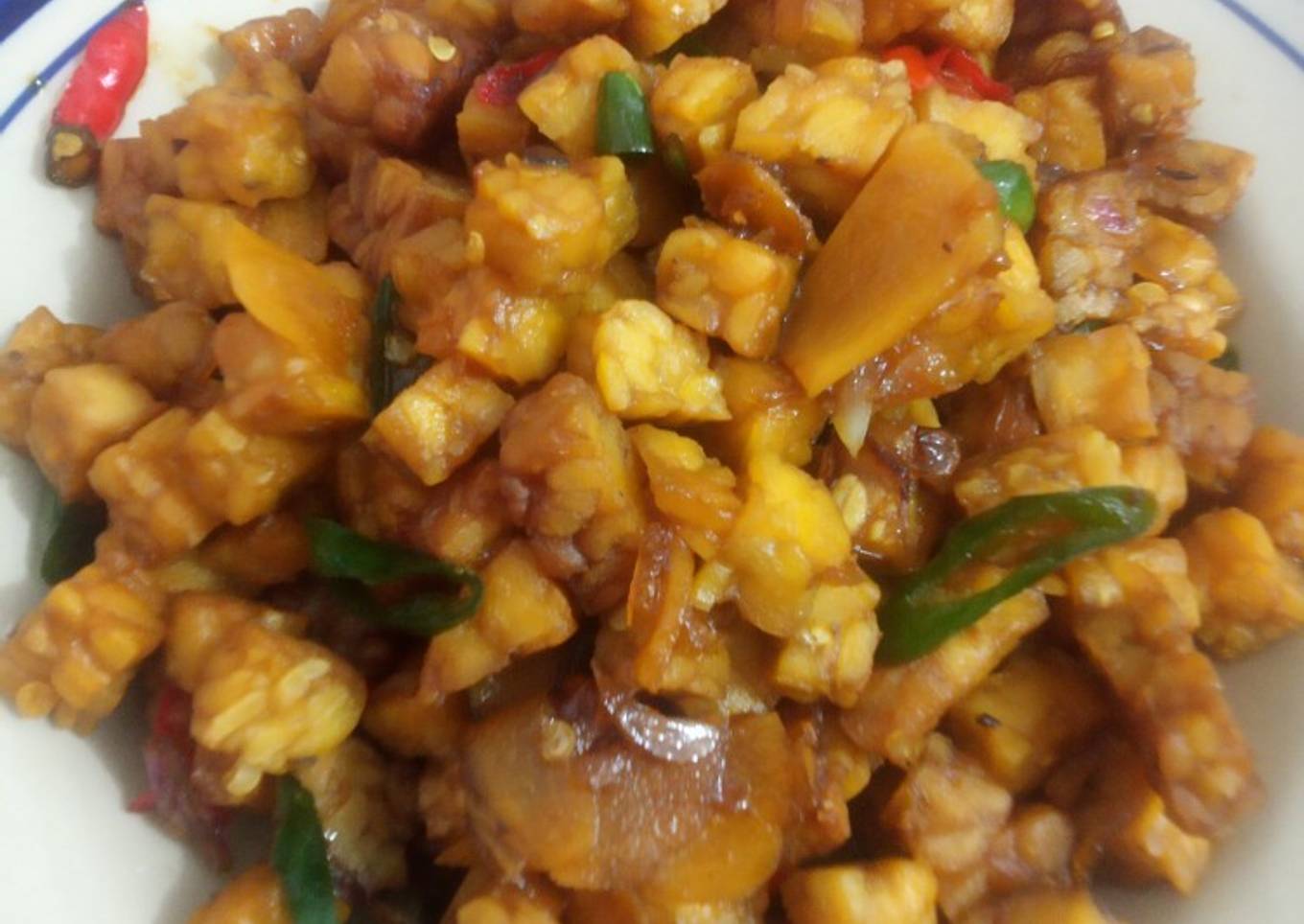 Tumis tempe kecap